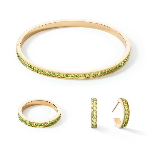 Фото Серьги Green-Gold Coeur de Lion 0127/21-0516