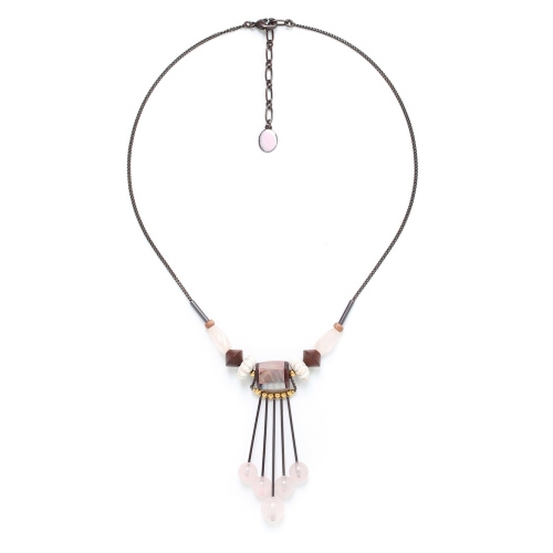 Фото Колье Choco rose Nature Bijoux 15-42071