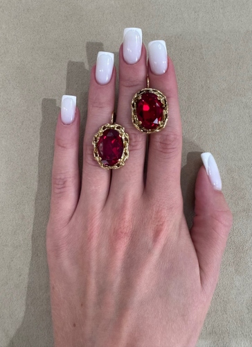 Фото Серьги Claudio Canzian CC00202822 red