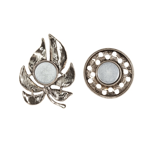 Фото Брошь Лист резной Fiore Luna Classic XZ0863.21 BL/S