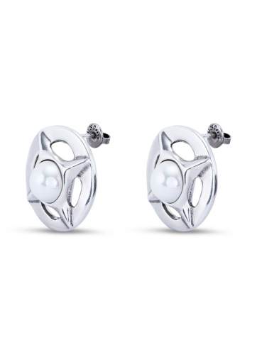 Фото Серьги Crafted с серебром UNOde50 PEN0953BPLMTL0U