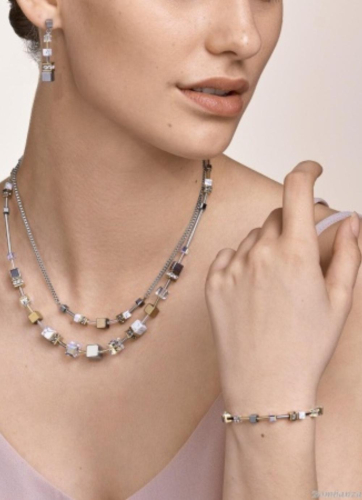 Фото Колье 4-In-1 Gold-Silver Coeur de Lion 5007/10-1617