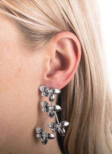 BLOSSOM серьги YAMATO SS CRYSTAL 352091