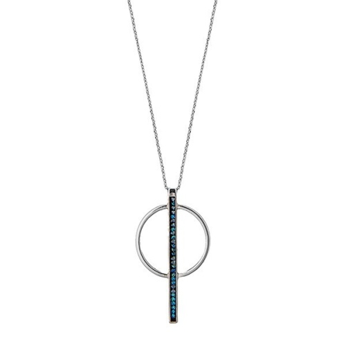 Фото Колье Kristal Fiore Luna B2002SW-N09.23 BL/S
