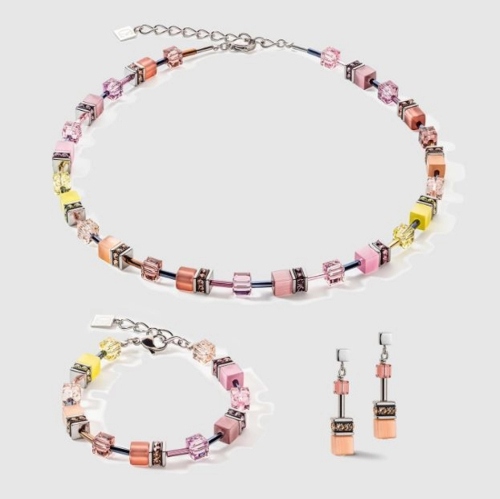 Фото Колье Lilac-Yellow Coeur de Lion 2838/10-0847