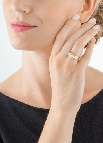 Фото Кольцо Pink-Gold Coeur de Lion 0133/40-0416 54