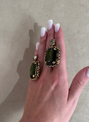 Фото Серьги Claudio Canzian CC00202856 green