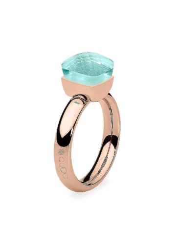 Фото Кольцо Firenze soft aqua 18.5 мм 613731 BL/RG