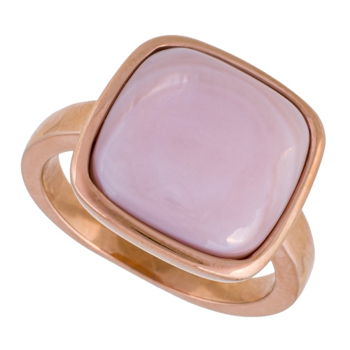 Фото Кольцо Куб SHELL ROSE Art Deco Fiore Luna KR02914-3/8 R/RG
