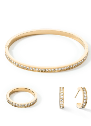 Кольцо Crystal-Gold Coeur de Lion 0127/40-1816 54