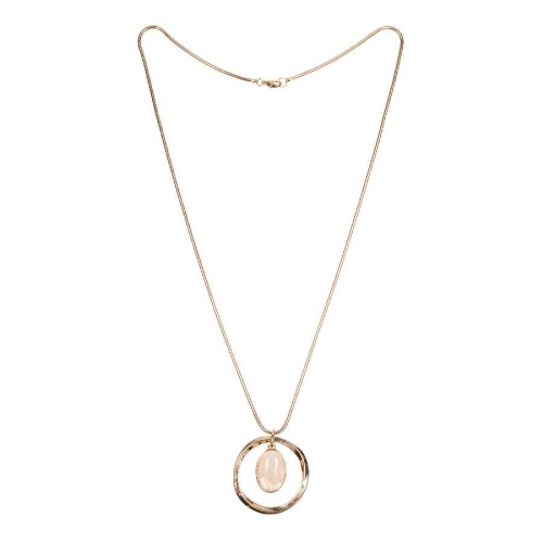 Фото Колье CRYSTAL-PEACH OPAL Elegia Fiore Luna LN5137 BR/G