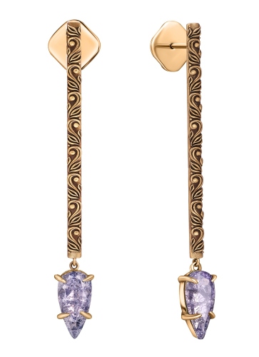 Фото Серьги INNAMORATO Fiore di Firenze OR1603 GHIACCIO ALLA LAVANDA
