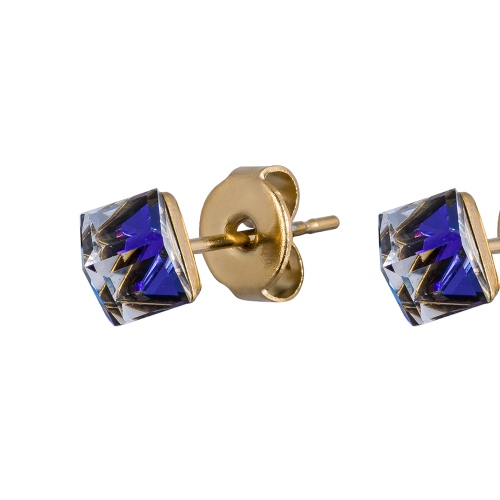 Фото Пусеты Crystal Blue Fiore Luna Classic SWE0127/1 B G