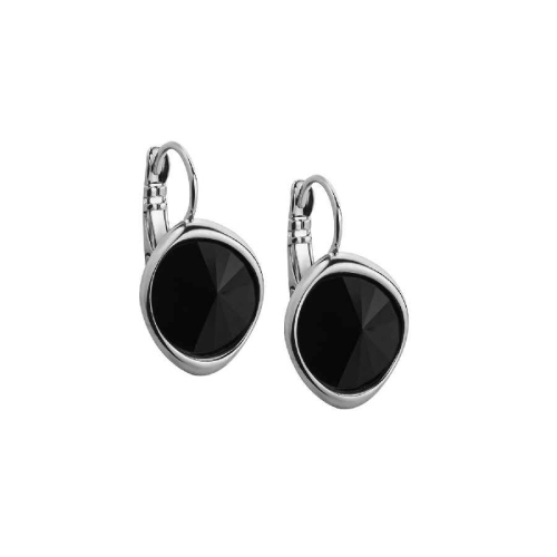 Фото Серьги Jet Kristal Fiore Luna A1902.4 BW/S