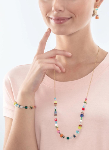 Фото Колье Multicolour Expressive Coeur de Lion 3035/10-1582