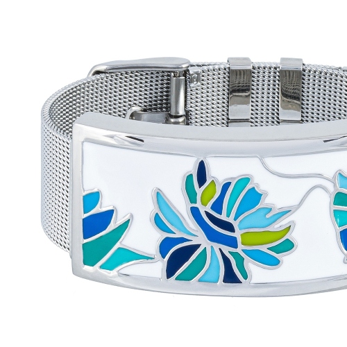 Браслет на металлическом ремешке Fiore Luna CB13600-11A