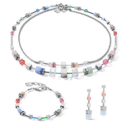 Фото Колье Multicolor Pastel Coeur de Lion 5007/10-1522