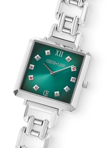 Набор Silver-Green (часы 1 шт., браслет 1 шт.) Coeur de Lion 7630/53-1705