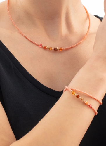 Фото Колье Joyful Colours Update gold-orange Coeur de Lion 4464/10-0200