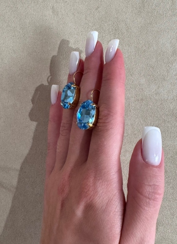 Фото Серьги Claudio Canzian CC00202229 light blue