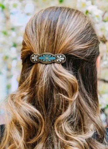 Фото Заколка для волос Clara Bijoux G24966-26 BL/G