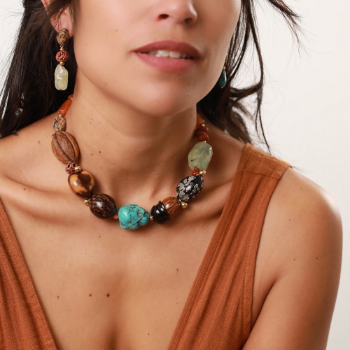 Фото Колье Pokhara Nature Bijoux 15-42031