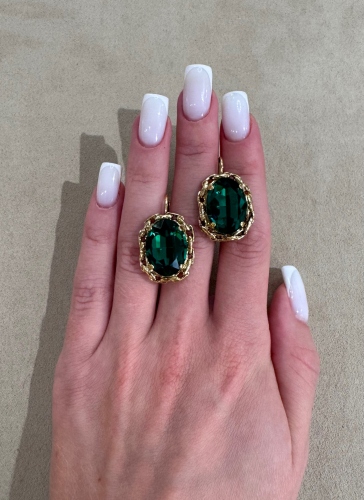 Фото Серьги Claudio Canzian CC00202822 green