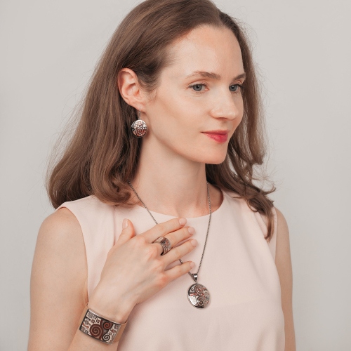 Кольцо Fiore Luna KR01235-14/8 R/S