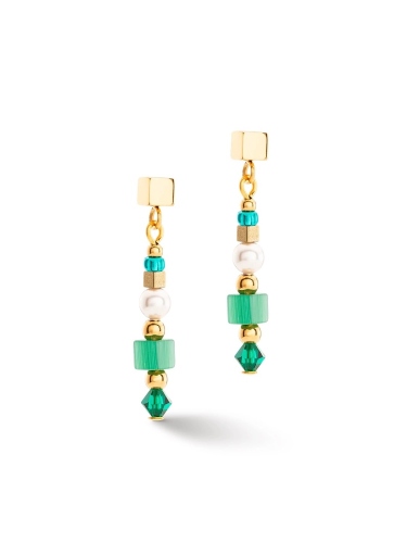 Фото Серьги Green-Gold Coeur de Lion 4355/21-0516