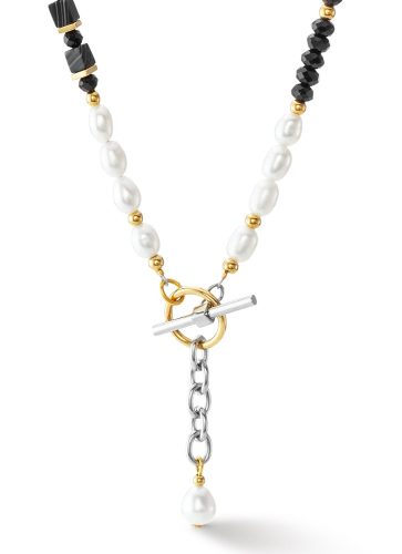 Колье Art Deco Elegance bicolour Coeur de Lion 1133/10-1314