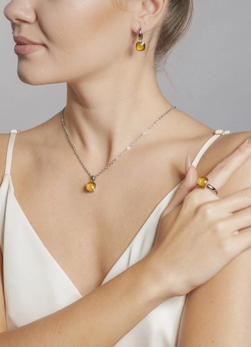 Фото Кольцо Firenze Qudo 611431 BR/S