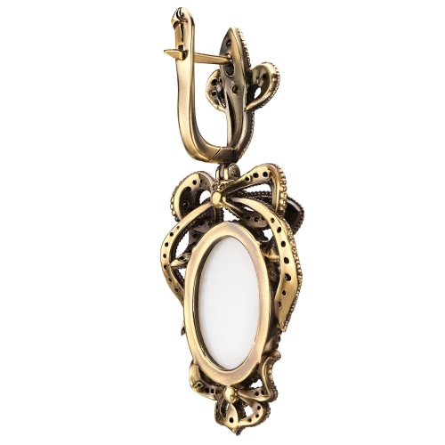 Фото Серьги REGALIA DELLE REGINE Fiore di Firenze OR2006 NERO