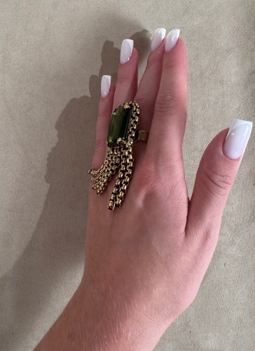 Фото Кольцо Claudio Canzian CC00201582 green