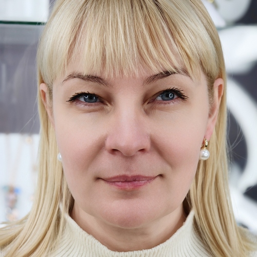 Серьги WHITE SHELL PEARL Fiore Luna ABE06611-14 G