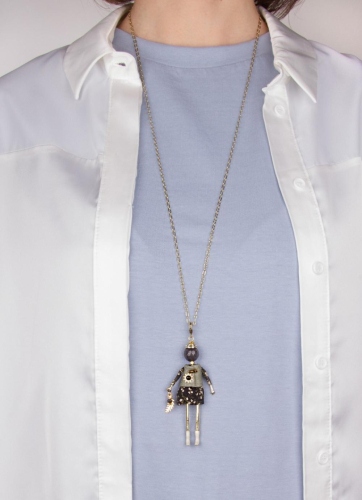 Фото Подвеска Miamelie, кукла Стейси, MiA-2202-CL1468 золотистый