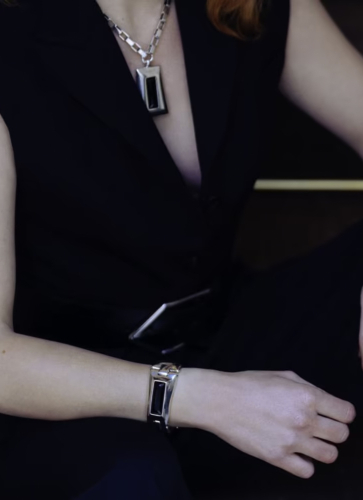 Браслет ESCULTURA COLOR NEGRO