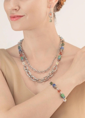Фото Браслет Multicolor Gemstone Coeur de Lion 4520/30-1561