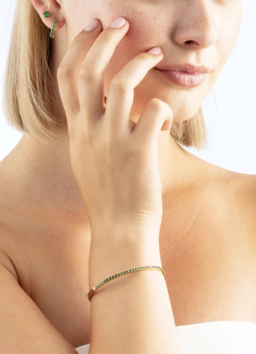 Фото Браслет Green-Gold 19 Coeur de Lion 0146/32-0516 19