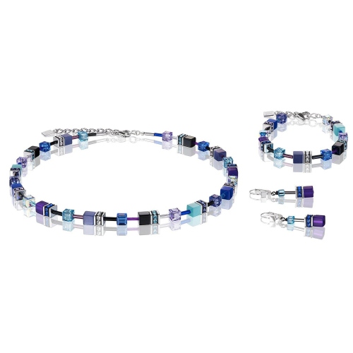 Фото Серьги Blue-Purple Coeur de Lion 2838/20-0708