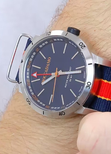 Часы Navy BOCCADAMO NV024 BL/R/S