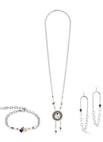 Фото Колье Black-Crystal Coeur de Lion 1134/10-1318