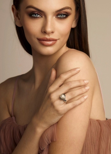 Фото Кольцо 17 Pearl VIDDA 01675