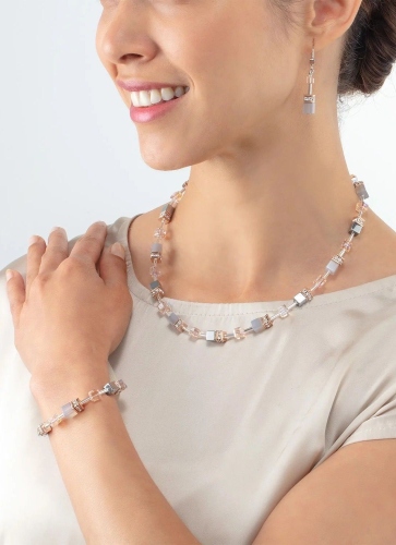 Фото Браслет Iconic Precious rose gold-peach Coeur de Lion 4017/30-0235