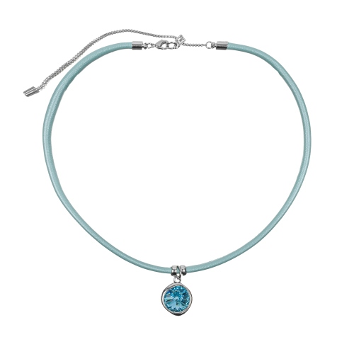Фото Колье Aquamarine Kristal Fiore Luna B1902.M22 BL/S
