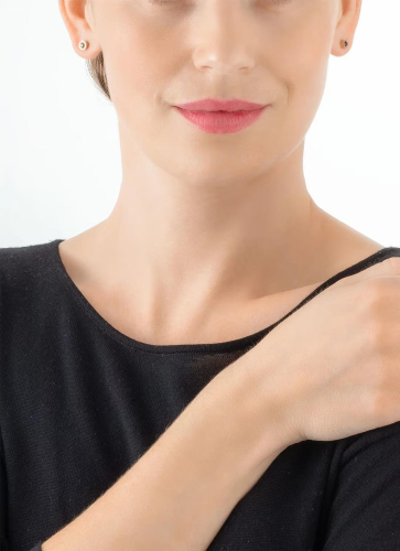 Фото Серьги Black-Gold Coeur de Lion 0227/21-1316