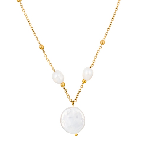 Фото Колье AGAT ROSE Art Deco Fiore Luna BP03181-3 R/G