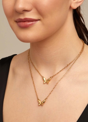 Фото Ожерелье Doublefly с золотом UNOde50 COL1861ORO0000U