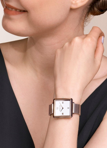 Часы Brilliant White Champagne Coeur de Lion 7625/70-1128