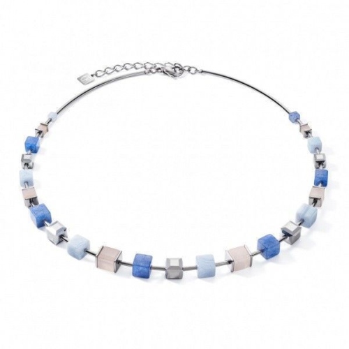 Фото Колье Blue-Beige Coeur de Lion 5059/10-0710