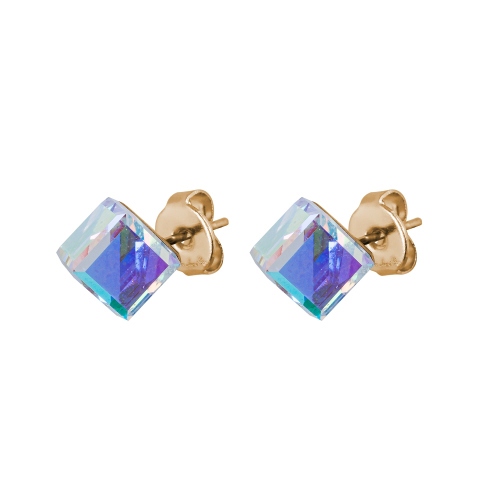 Фото Пусеты Crystal AB Fiore Luna Classic SWE0127/2 AB G